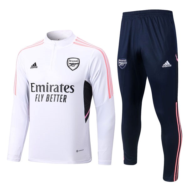 Trainings-Sweatshirt Arsenal 2023 Weiß